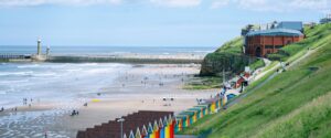 Whitby beach