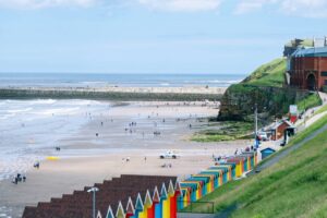 Whitby beach