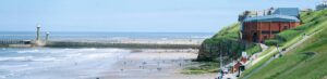 Whitby beach