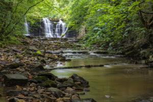 Hidden waterfall