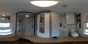 Room 14 – Cherry Tree Room bathroom – LilyRose Hotel