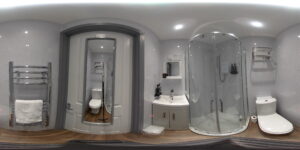 Room 16 - The Lily Room bathroom - LilyRose Hotel